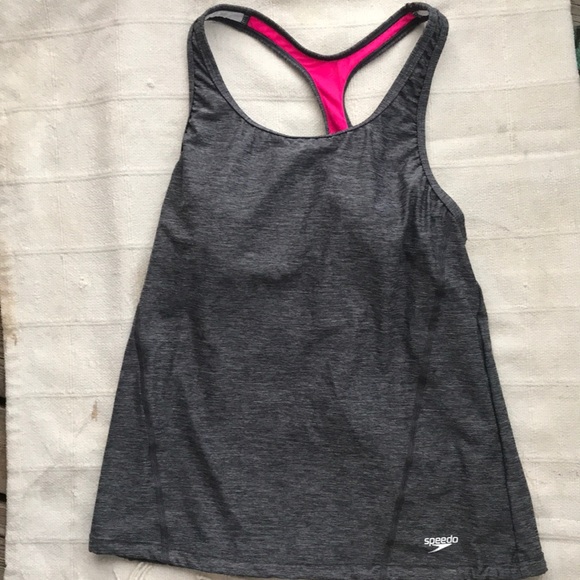 Built-in Speedo Sports Bra Tank - Picture 1 of 3